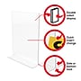 Deflect-O Image Document Holder, 8.5" x 11", Vertical, Table Top, Clear Plastic (69201)~#|#~EBEDFE70-E1C7-4DE9-8FFF8BB394474927_sc7