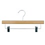 Nahanco 14" Bamboo Pant Hanger, Chrome Hook, 50/Pack (21414RC)~#|#~EBF090BE-8AAE-45F7-89A4B786B461F864_sc7