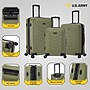 US Army FOX PRO 3-Piece Hardside Spinner Carry-On Luggage Set, TSA Checkpoint Friendly, OLIVE DRAB (USLFPROSML-GRN)~#|#~EBF1AD98-ECBB-45EE-A6447E6E634BB9B5_sc7