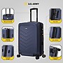 US Army FOX PRO 24" Hardside Suitcase, 4-Wheeled Spinner, TSA Checkpoint Friendly, Navy Blue (USLFPRO00M-BLU)~#|#~EBF68467-28B5-4D56-B2F9EBAED003E8D3_sc7