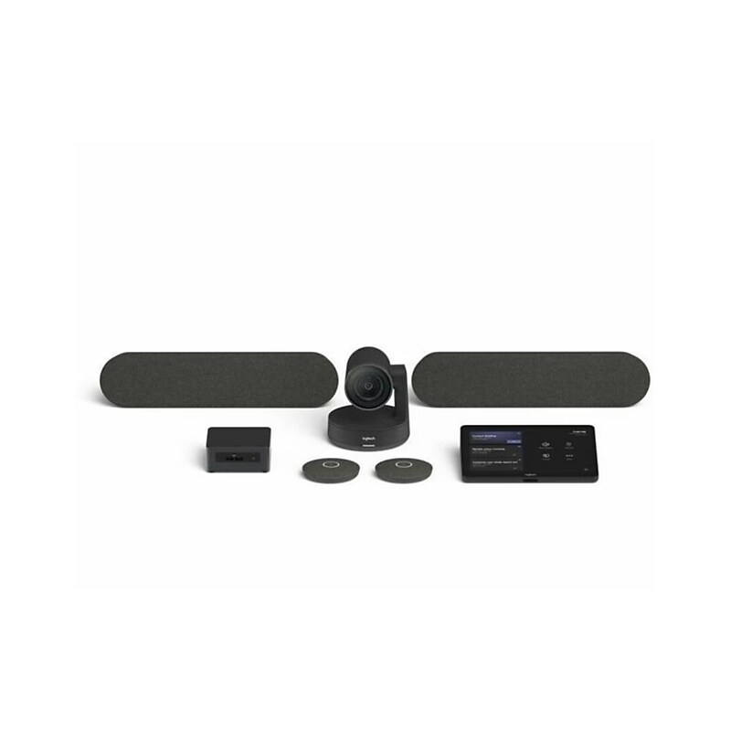 Logitech Tap + Rally Plus + ASUS NUC Microsoft Teams Rooms Kit, Graphite (TAPRAPMSTASU2) image 1