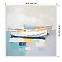Amanti Art Maritime Tranquility I by Irena Orlov Framed Canvas Wall Art Print, 30"W x 30"H (A42678866021)~#|#~EBFBBDDE-320F-4F17-9354EBC2BD6DFD39_sc7
