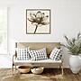 Amanti Art Sepia Lotus Blossom II by Patricia Pinto Framed Canvas Wall Art Print, 30" x 30" (A42678299854)~#|#~EBFD14CD-7C03-4C47-80A6B51DEAEF8889_sc7