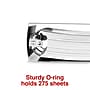 Staples Heavy Duty 1 1/2" 3-Ring Flexible Poly Binders, Black (ST62615)~#|#~EC02BBC9-11CD-4954-903362CB601713DE_sc7