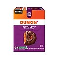 Dunkin' Turtle Love Coffee Keurig® K-Cup® Pods, Dark Roast, 22/Box (5000367615)