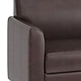 Flash Furniture Hercules Diplomat LeatherSoft Sofa, Brown/Chrome Legs (BT8273BNCHR)~#|#~EC030D05-CDB2-448A-931D9A310BB5EFF4_sc7