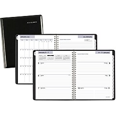 Blueline Executive Journal - Hard Cover, 10.75" X 8.5", 150 Ruled Pages, Gray, Ribbon Marker