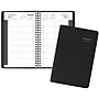 2026-2027 AT-A-GLANCE 5" x 8" Academic Daily Planner, Faux Leather Cover, Black (70-807-05-27)~#|#~EC04C5C1-6C51-4F6E-AB8F6103155F9DDB_sc7