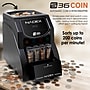 Nadex Coins Coin Sorter, 4 Compartments, Black/Silver (S36)~#|#~EC056AA9-A6D8-4694-91AE7F5DA7C4400C_sc7