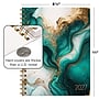 2027 Excello Brands Fashion Planner 8.5" x 11" Calendar Year Weekly & Monthly, Hardcover, Teal Gold Marble~#|#~EC07F788-B10A-47BD-883C196ACC0A7F70_sc7