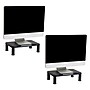 Mind Reader Adjustable Monitor Stands, Up to 19" Monitors, Black, 2/Pack (2SMPLMON-BLK)~#|#~EC0CB743-6D75-4B48-B24E15429E65E482_sc7