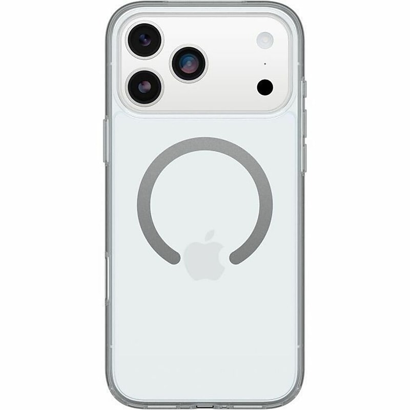 OtterBox Symmetry MagSafe Phone Case for Apple iPhone 17 Pro Max, Shock Absorbing, Clear (77-98855) image 1