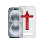 SaharaCase ZeroDamage Tempered Glass Screen Protector for Apple iPhone 16 Plus, Clear (ZD00153)~#|#~EC11DBD9-9008-4AB5-8C7241ECB8ECDF70_sc7