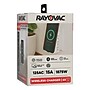 RAYOVAC 6-Outlet Surge Protector Wall Tap with Wireless Charging Phone Holder, 540 Joules, White (SS-Q615)~#|#~EC1326A3-AB89-4FEB-ADFD25EFFE1B5C90_sc7