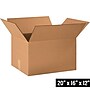 20" x 16" x 12" Shipping Boxes, 32 ECT, Brown, 20/Bundle (BS201612)~#|#~EC17305D-BD4C-4280-90E0718591F922C5_sc7