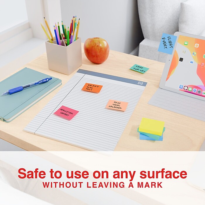 Staples Sticky Notes, 1 3/8