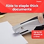Staples Deluxe Heavy-Duty Handheld Stapling Pliers, 20-Sheet Capacity, Black/Gray (24546/17584)~#|#~EC2547C8-8E06-4584-A299541D01021BE9_sc7