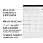 2024 Staples 22" x 17" Desk Pad Calendar, Unlined, Black/White (ST58448-24)~#|#~EC2A207F-D068-45B0-80DEAC968C4A6B2F_sc7
