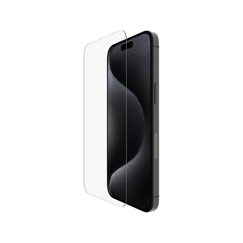 Belkin ScreenForce TemperedGlass Screen Protector for iPhone 15 Pro Max (OVA138zz) image 1