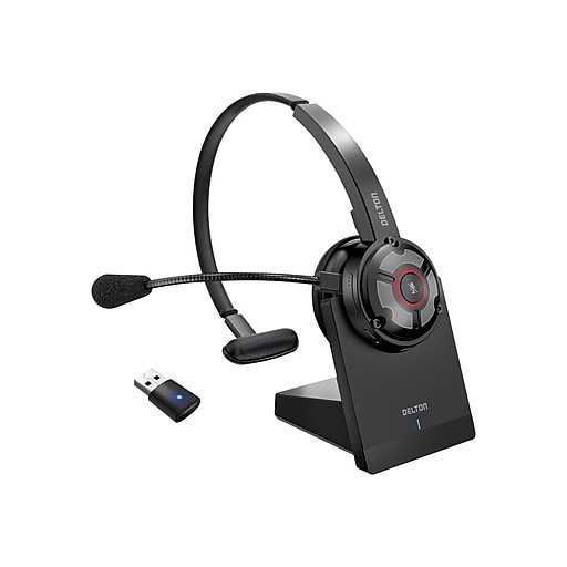 Delton 50X Pro Wireless Noise Canceling Bluetooth Mono Computer OnEar