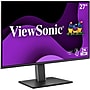 ViewSonic 27" QHD IPS 100Hz LED Monitor, Built-In Speaker, Height Adjustable, Universal Docking Station, Black (VG2752-2K)~#|#~EC300006-CF72-447E-8C10968421513E07_sc7