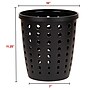 Staples Plastic Trash Can, 2.8 Gallon, Black, 3/Pack (ST63906)~#|#~EC33BBB7-4613-4582-9FF530C014E78529_sc7