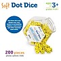 Learning Resources Hands-On Soft Dot Dice Bucket Manipulative, Yellow, Set of 200 (LER6351)~#|#~EC3D5266-2813-4745-B90039C218A8C4AA_sc7
