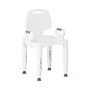 Medline Premium Series Shower Chair, Adjustable Arms, Back Rest, Plastic Frame, 350 lb. Capacity (G2-105RX1)~#|#~EC3F5093-BEFE-46F4-8B1ECED94D68F4D4_sc7