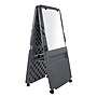 Iceberg Mobile Presentation Flip Chart Easel with Dry-Erase Surface, Charcoal, 73" x 33" x 28" (30237)~#|#~EC3F6563-5CDA-4947-A9632E65BDF4266F_sc7
