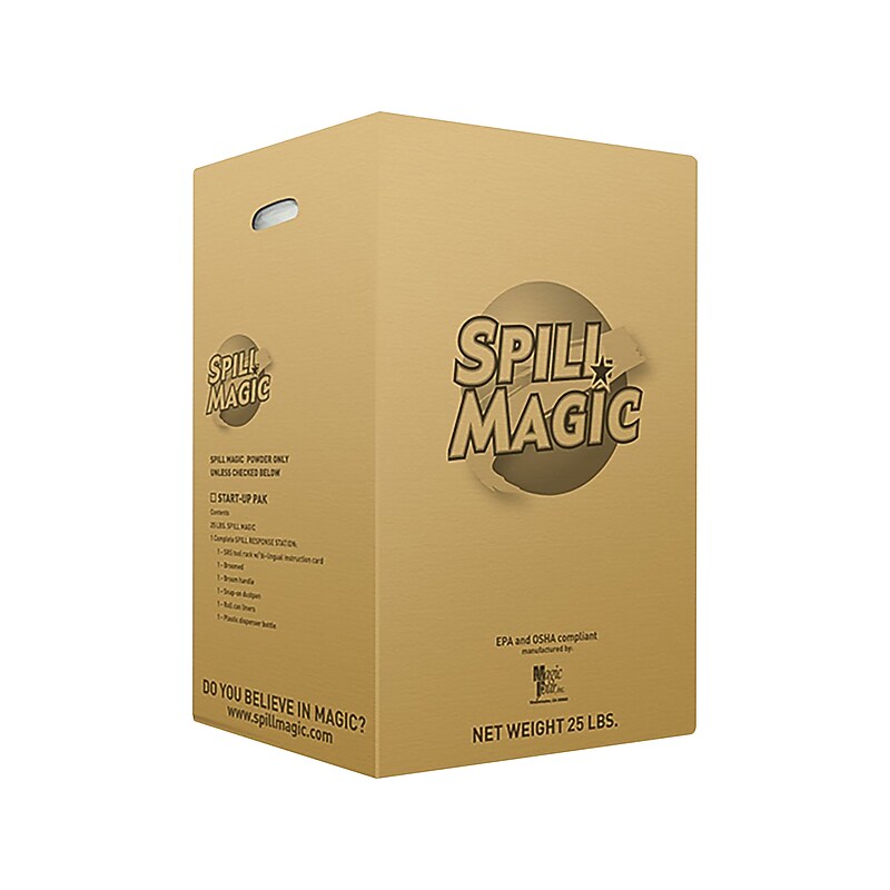First Aid Only Spill Magic All-Purpose Absorbent Powder, 25 Lbs. (SM103) image 1