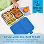 Bentgo Kids Leak-Resistant Lunch Box, 3-Compartment, Blue (BGOSTL-B)~#|#~EC45B016-2B7E-4995-8B376E027E79A46F_sc7