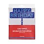 Party City Happy Birthday Cake Topper, Navy (AM100130)~#|#~EC4744E7-5308-40E7-9B107F13F1EC7FA0_sc7