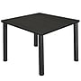 Regency Kee Square Laminate Breakroom Table, 36"D x 36"W, Ash Grey/Black (TB3636AGBPBK)~#|#~EC482C8C-1D4C-4642-94E43A79F640FE12_sc7