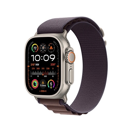 Apple Watch Ultra 2 (GPS + Cellular), Indigo, 49mm (MRET3LL/A) Staples