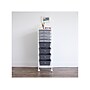 Humble Crew Essentials 8-Drawer Metal/Plastic Mobile Cart, Gray (UT76702)~#|#~EC4AA967-5BD4-434F-8C4E640B8404518C_sc7