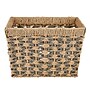 Simplify Medium Storage Basket with Handles, Two Tone Grey (30116-ST)~#|#~EC4B3822-A422-4310-B7F3133A10E298F4_sc7