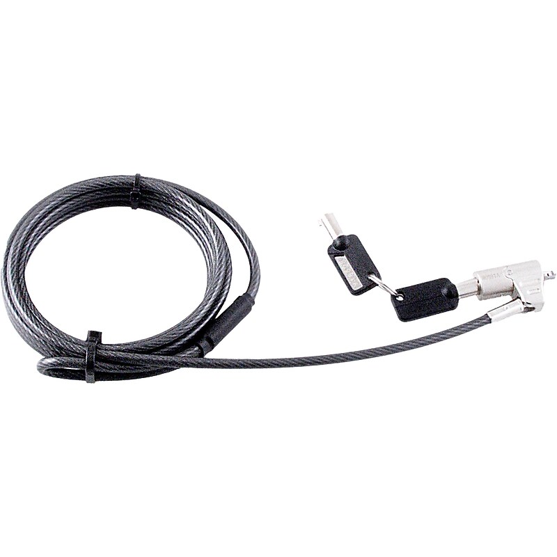 CODi Ultra-Slim Key Cable Lock for HP Notebooks/Computers, 6 ft. (A02043) image 1