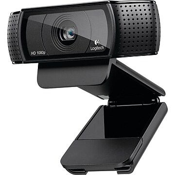 Logitech C930e HD 1080p Webcam, Clamp Mounted, Black (960-000971