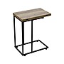 Household Essentials Jamestown 18.9"W x 18.9"D Laminate Side Table, Ashwood/Black (8190-1)~#|#~EC4F96E8-8506-4636-AC91393A6E497B3B_sc7
