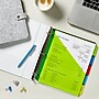 Avery Big Tab Insertable Plastic Divider, 5 Tabs, Multicolor, 1 Set (11902)~#|#~EC543AF4-DEE4-4849-9AB19125A7545BEC_sc7