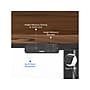 FlexiSpot E7Q 72"W Electric Adjustable Standing Desk, Black Walnut/Black (E7QB7230-BW)~#|#~EC556BFB-1E62-49B3-A1A183D0664399D5_sc7
