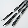 Silver Brush Black Velvet Dagger/Oval Brushes, 3/Pack (SLVBV3057)~#|#~EC608A5E-0106-413E-A511242793D54EE1_sc7