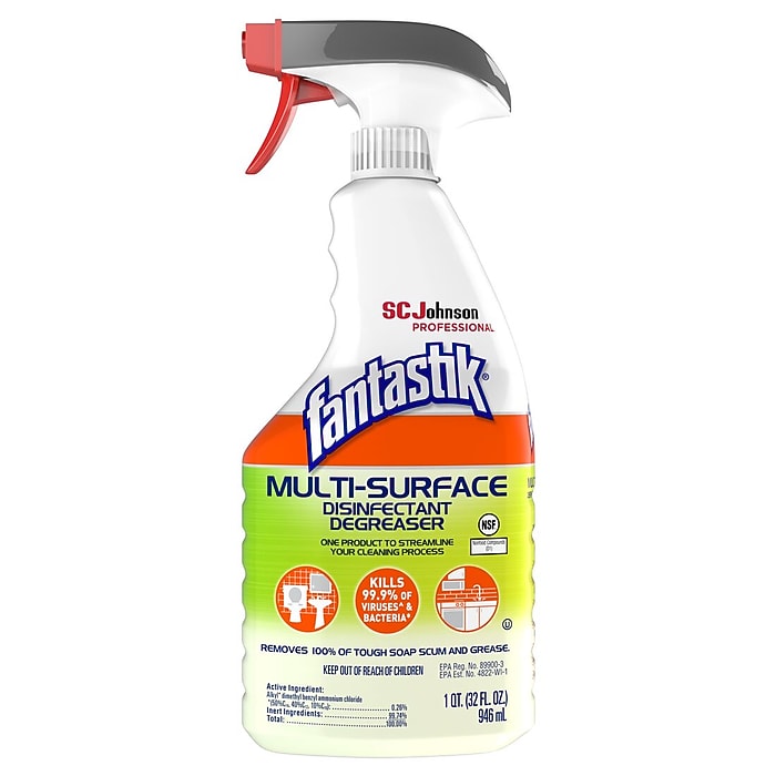 Cocoa　0826★★ Fantastik Multi-surface Disinfectant Degreaser, 32 Oz