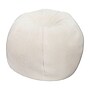 Flash Furniture Dillon Faux Sherpa Refillable Bean Bag Chair, Natural (DGBEANSMSHRPNAT)~#|#~EC66B9BB-FF66-47DB-963F49BE8EEC7B2A_sc7