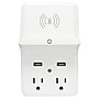 PRIME 2-Outlet and 2-USB Port Wireless-Charging Dock Wall Tap, White (PBUWC01)~#|#~EC66FE2A-7C71-42F1-A0799310814CB939_sc7