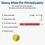 Avery Rectangle Multipurpose Labels, 1" x 2-5/8", White, 160/Pack (19479370548)~#|#~EC6952AA-60FC-47C8-B91195934F1DE80B_sc7