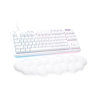 Logitech Aurora G713 Ergonomic Mechanical Gaming Keyboard, White Mist (920-010413)
