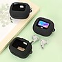 SaharaCase Venture Series Silicone Case for JBL Live Beam 3 Earbuds, Scorpion Black (HP00148)~#|#~EC6CDE4E-AB21-48C2-891B017F83682BFD_sc7