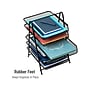 Mind Reader 6-Tier Stackable Paper Desk Tray Organizer, Metal, Black (6TPAPER-BLK)~#|#~EC6E8ABE-0FED-4205-A4CFCF365CD13E05_sc7