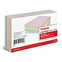 Staples 3" x 5" Index Cards, Lined, Assorted Colors, 100/Pack (TR51004)~#|#~EC6EA495-C12C-4A9D-B64BB11428B817CE_sc7